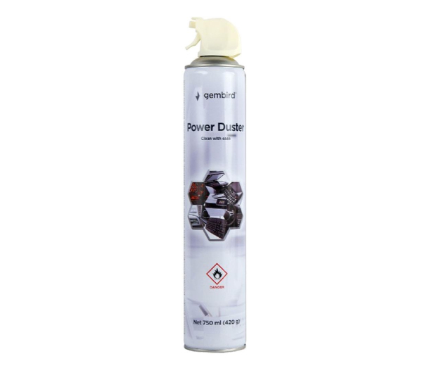GEMBIRD Sprężone powietrze 750 ml CK-CAD-FL750-01 - 1260862 - zdjęcie